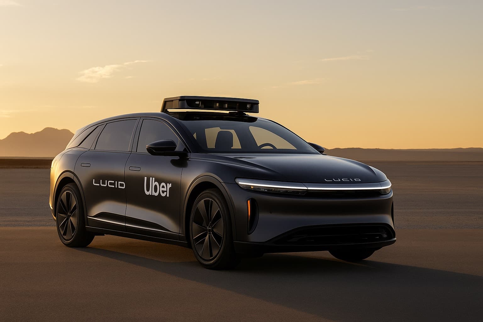 Cover Image for Uber, Lucid, and Nuro Unveil Global Robotaxi Partnership